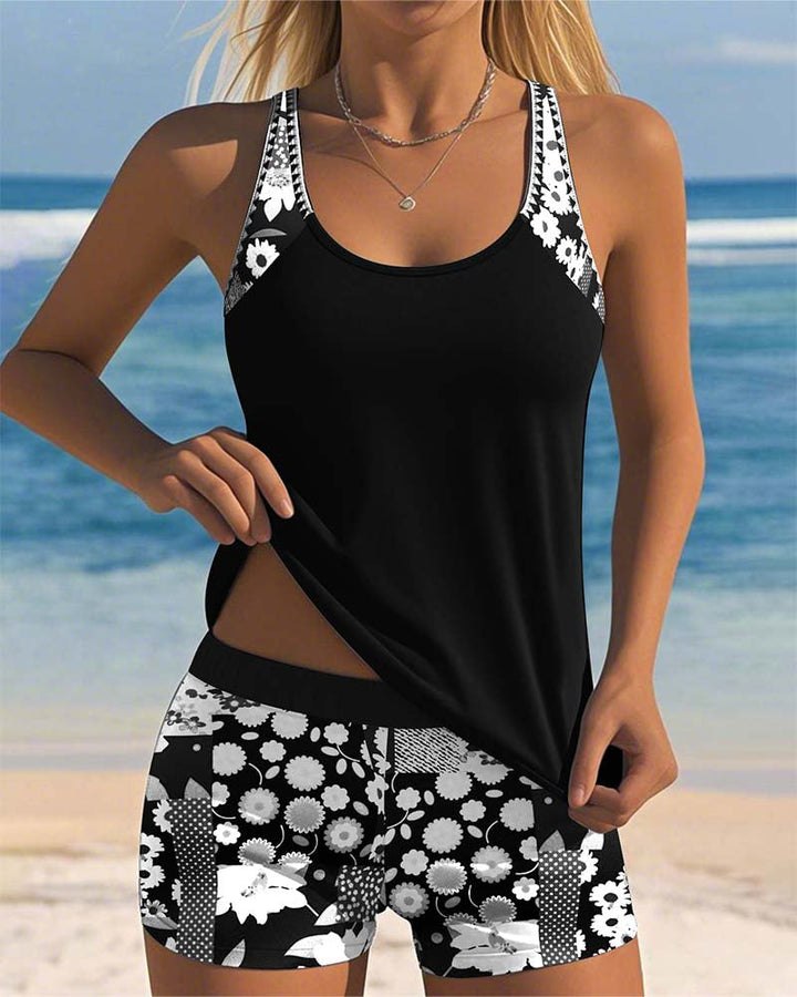Brunhilde | Modisches Badekleid-Set für entspannte Sommertage