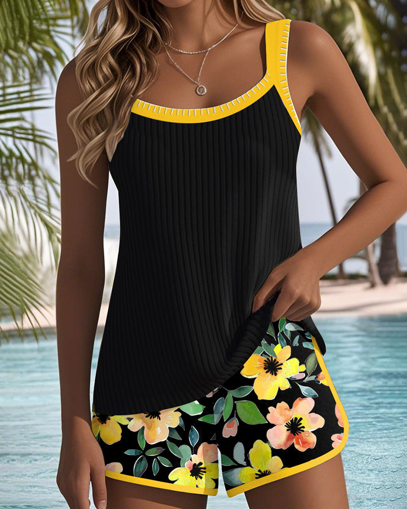 Annette | Elegantes zweiteiliges Tankini-Set für entspannte Sommertage