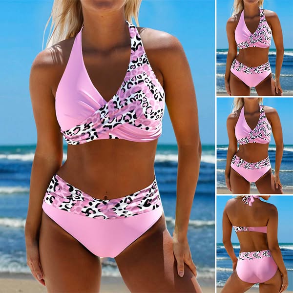 Elnora | Bikini mit schmeichelnder Passform und gekreuztem Design