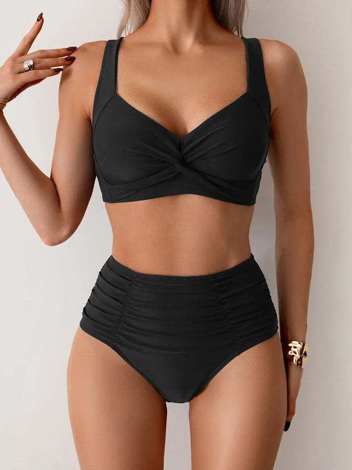 Frauke | Sommerliche Bikiniset mit hoher Taille und femininer Silhouette