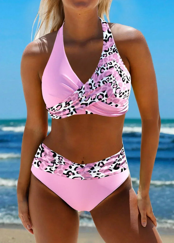 Elnora | Bikini mit schmeichelnder Passform und gekreuztem Design
